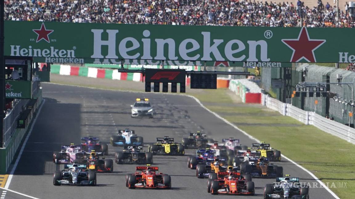 Suspenden el Gran Premio de Japón por coronavirus en Fórmula Uno