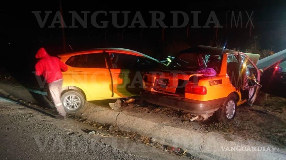 Taxista fallece tras accidente en carretera Saltillo-Zacatecas