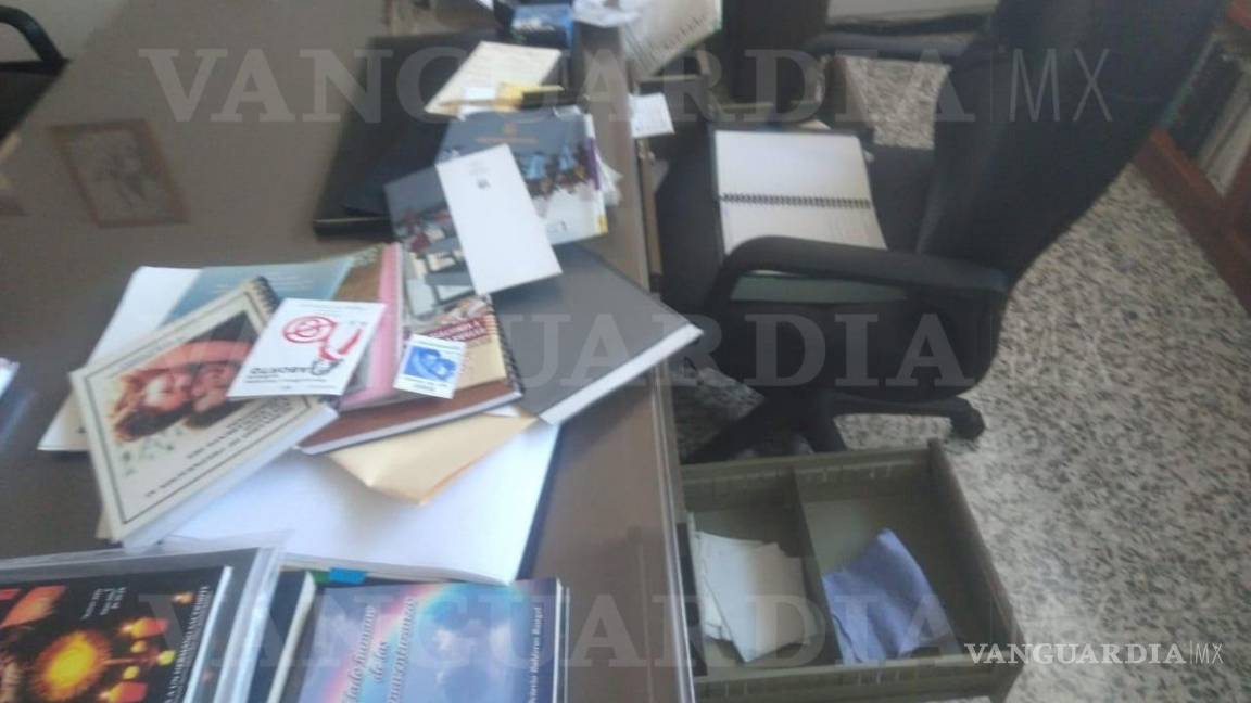 $!Allanan por segunda ocasión oficinas de la Diócesis de Saltillo