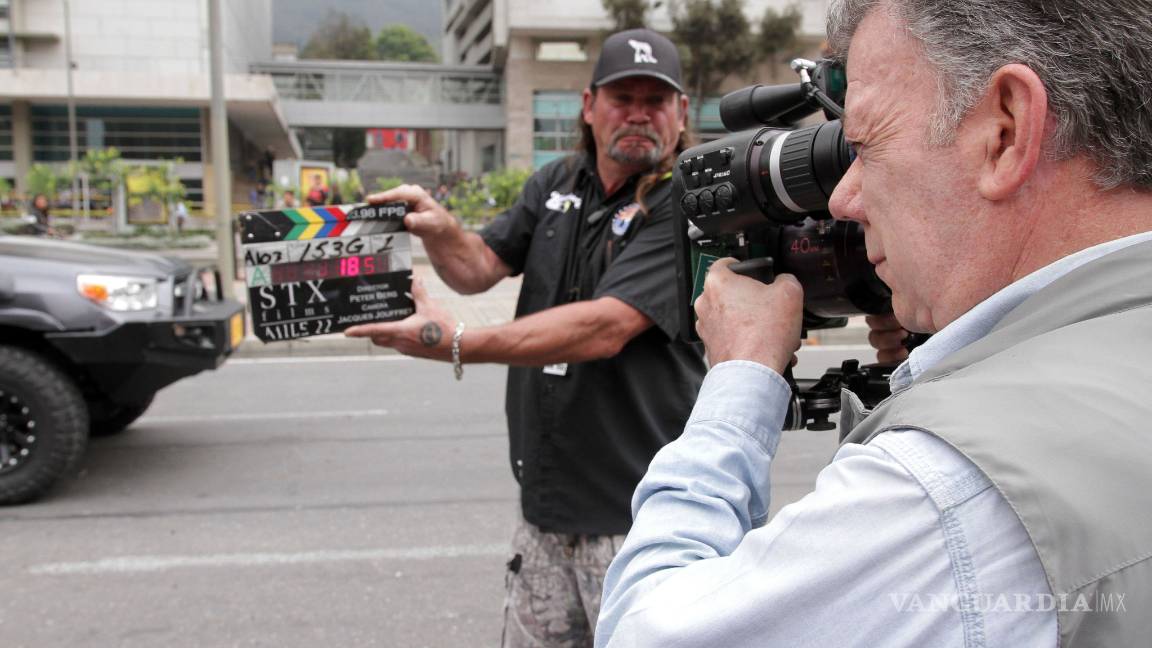 $!Mark Wahlberg está encantando filmando en Bogotá