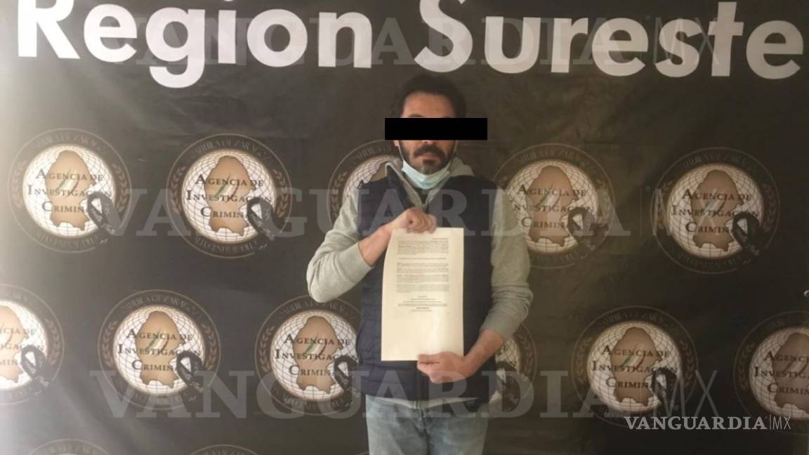 $!Detienen a presunto feminicida de Karla, lo ingresan al penal de Saltillo