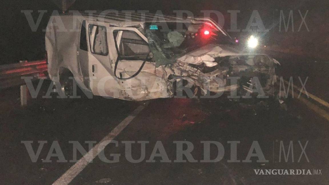 Tragedia: Seis muertos deja accidente en carretera Saltillo-Zacatecas