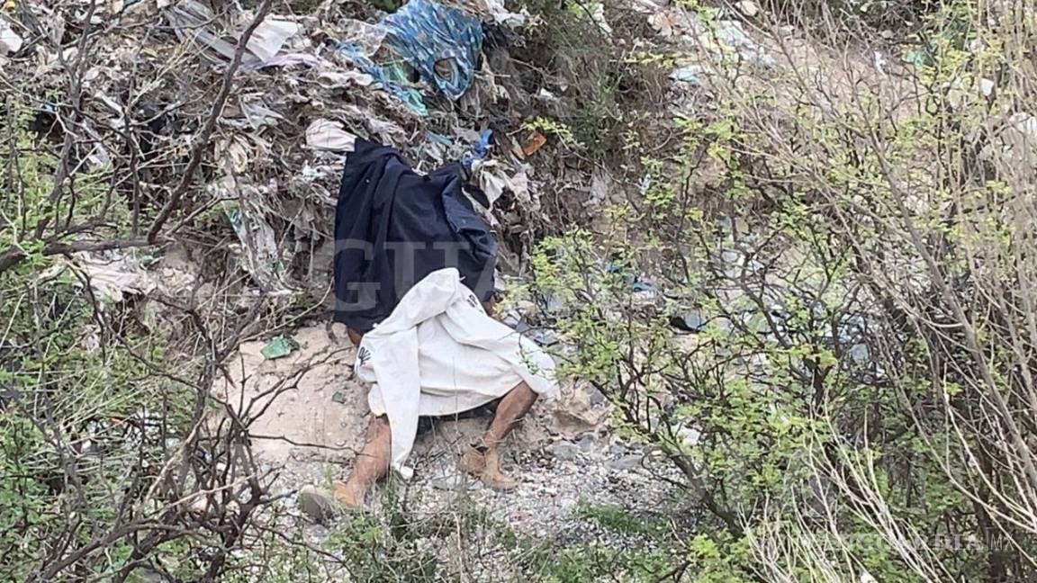 $!Localizan cadáver de hombre en arroyo de la colonia Misión Cerritos, al oriente de Saltillo