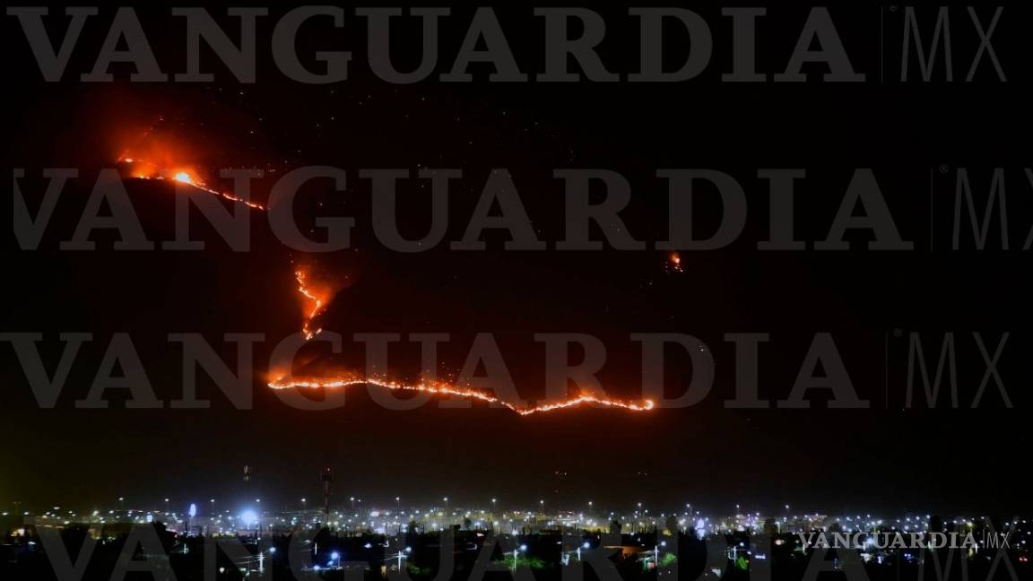 $!Controlado en un 70% incendio en la Sierra de Zapalinamé