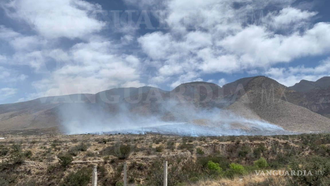 Aún sin registro de hectáreas consumidas por incendio en Zapalinamé; combaten 200 personas el fuego