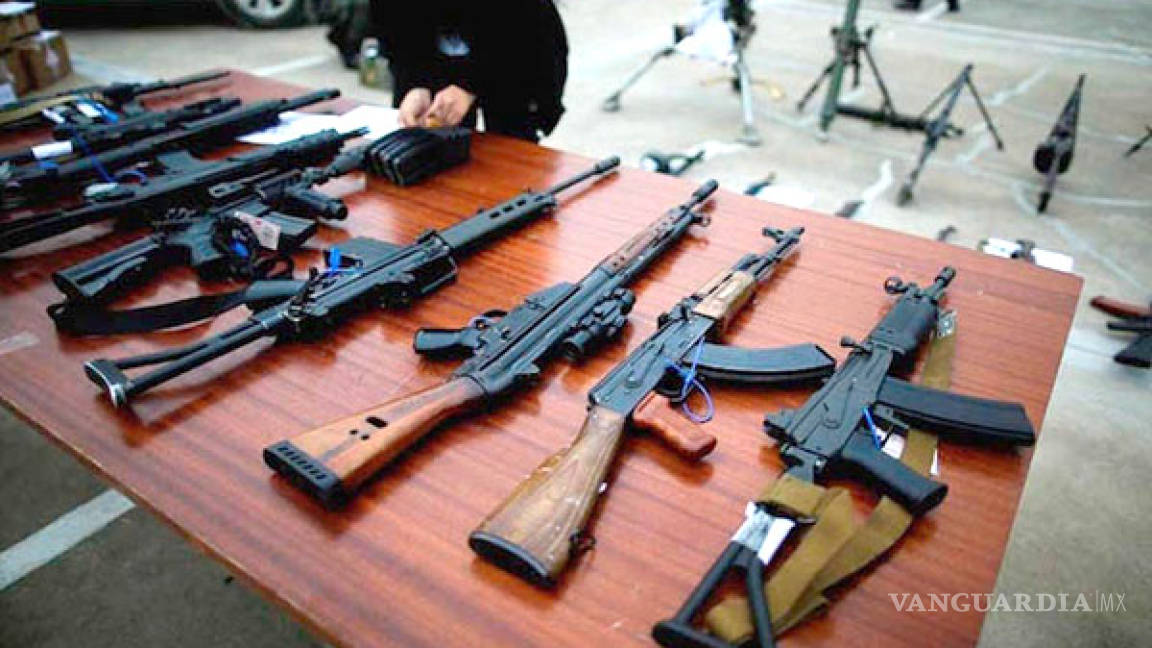 Entran a México 2 millones de armas ilegales en la última década