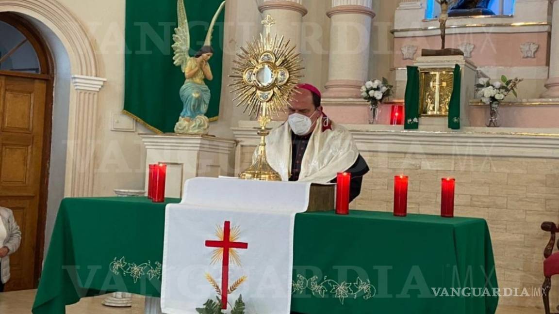 Recibe la Diócesis de Saltillo a monseñor Hilario González... 'Obispo, amigo, Arteaga está contigo' (video)