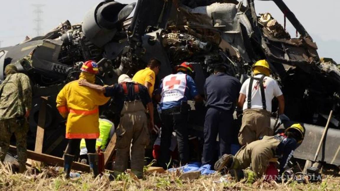 Confirma FGR: por falta de combustible, cayó helicóptero durante captura de Caro Quintero