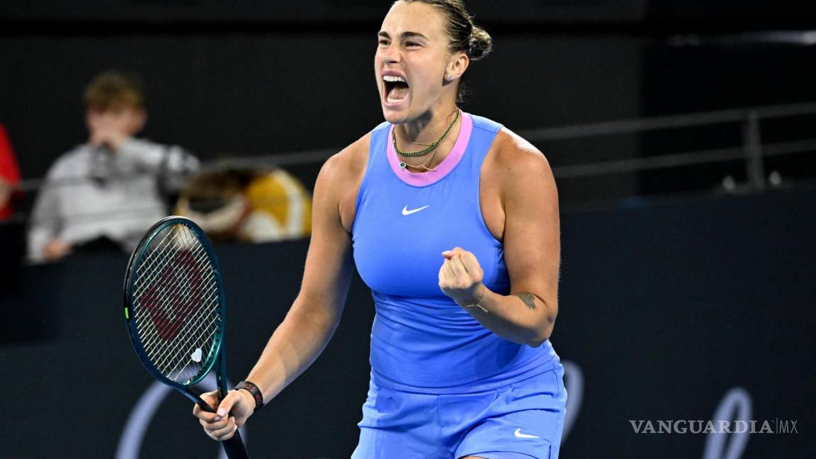 Aryna Sabalenka disputará la Final del Abierto de Brisbane