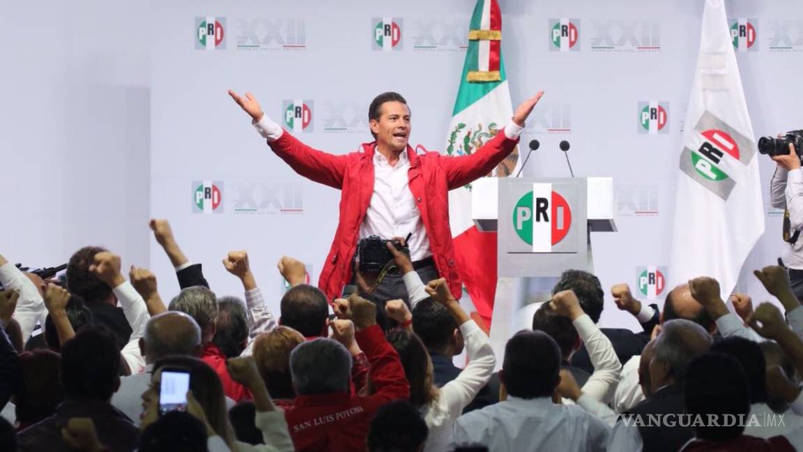 'México gana cuando gana el PRI', Peña Nieto clausura la XXII Asamblea del tricolor