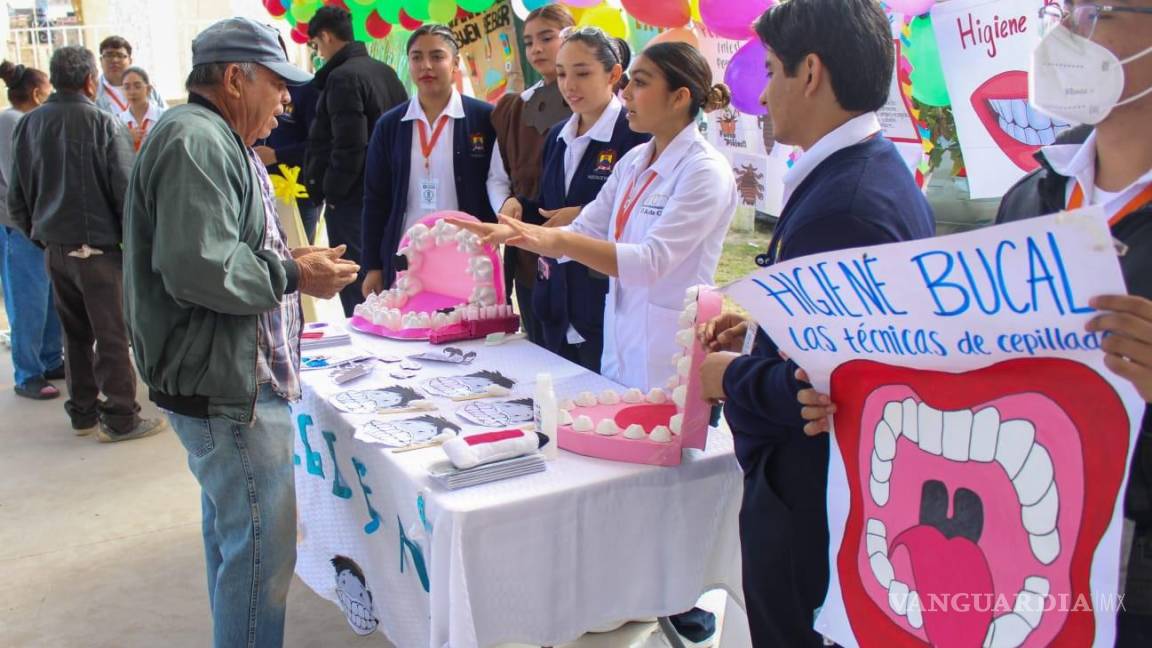 Lleva UAdeC Feria de la Salud a ejido de Torreón