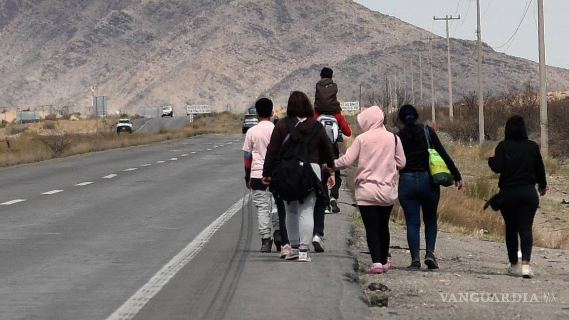 $!Las ciudades mexicanas fronterizas con EU se han visto avasalladas por la ola de personas que buscan llegar al vecino país.