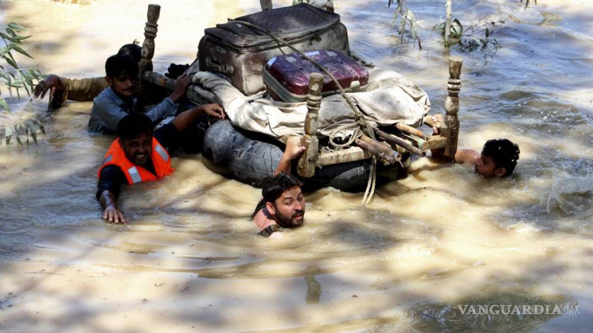 $!Más de mil muertos por lluvias en Pakistán, llega ayuda internacional