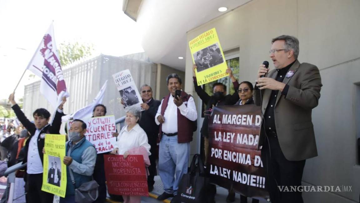 Morenistas piden al TEPJF anular extensión de dirigencia de Mario Delgado