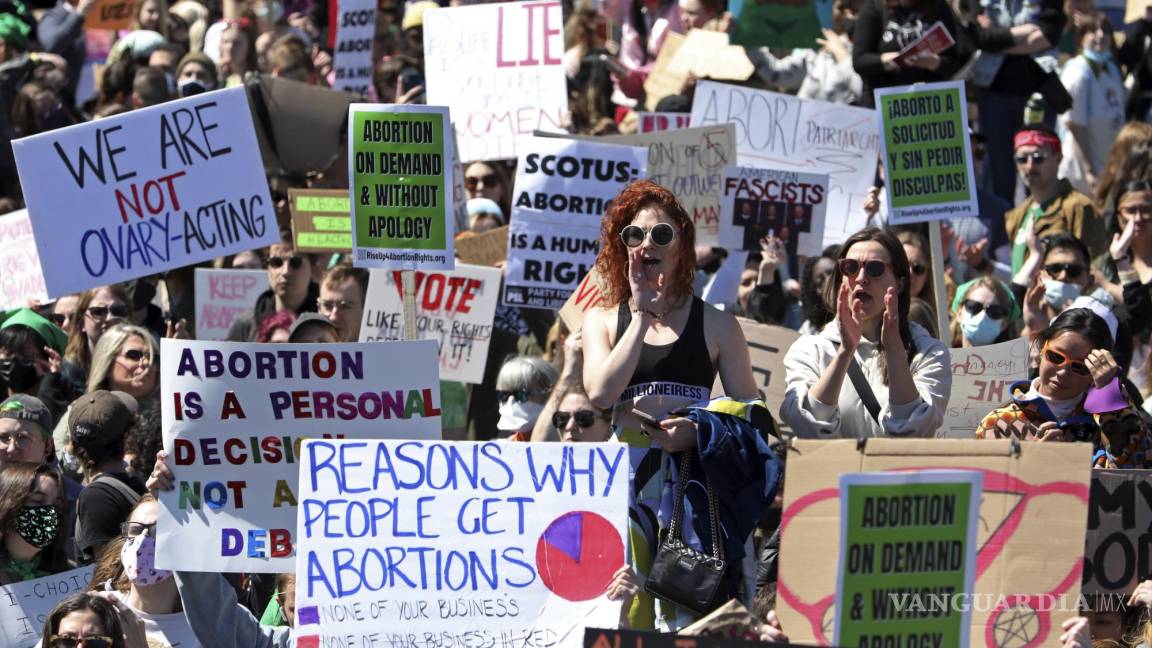 Toma calles de EU lucha por el derecho al aborto