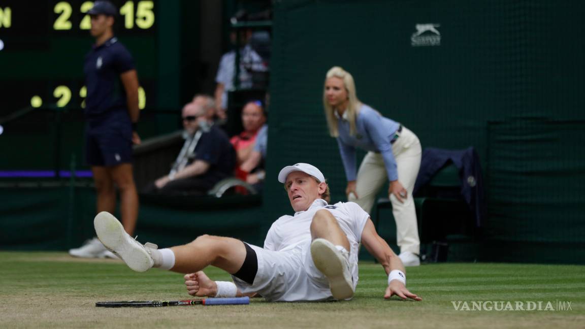 $!En un maratónico partido, Kevin Anderson vence a John Isner y está en la Final de Wimbledon