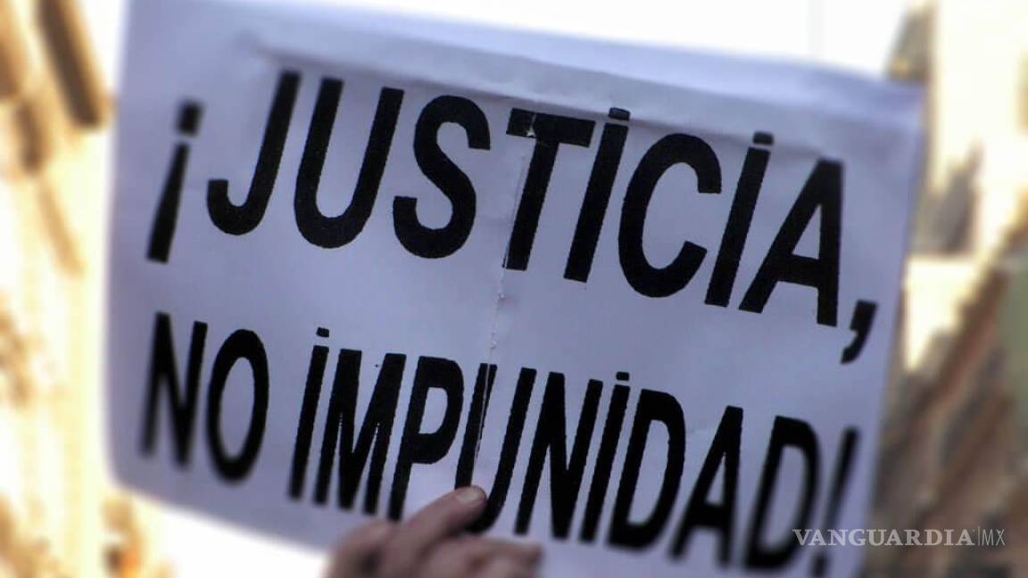 Impunidad en México... solo 7 de cada 100 homicidios dolosos se resuelven