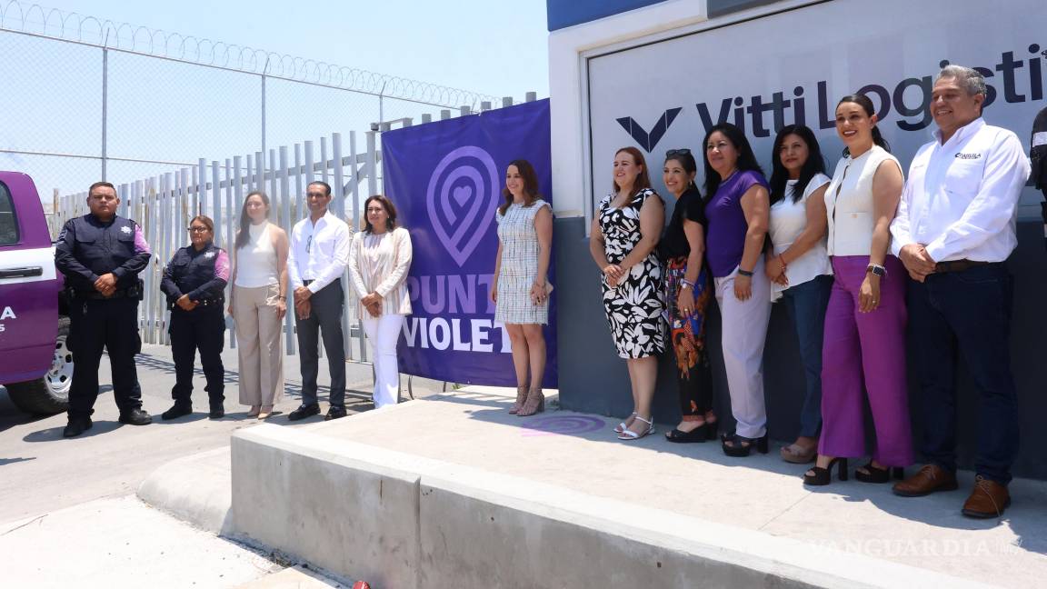 $!Vitti Logistics, ubicada en el Parque Industrial Server de Arteaga, se convirtió en la segunda empresa en Coahuila en instalar un Punto Violeta, espacio seguro para atender casos de violencia de género de forma inmediata.