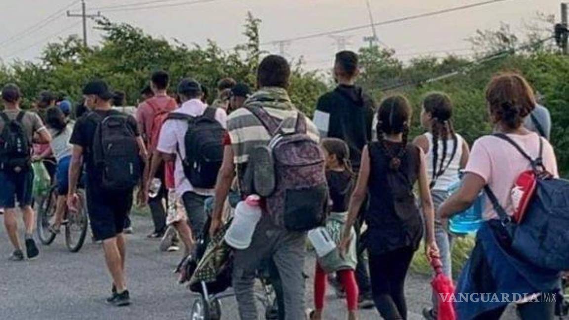 Caravana migrante llega a Veracruz; llevan un mes caminando