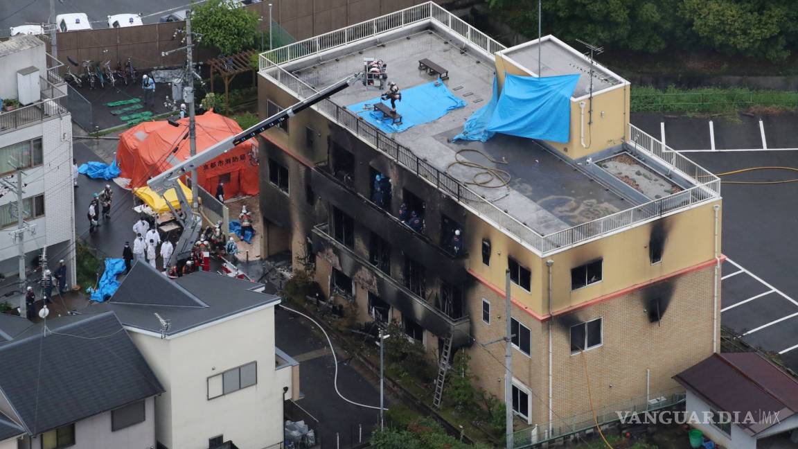 33 muertos por incendio que fue provocado en los estudios de animación Kyoto Animation en Japón