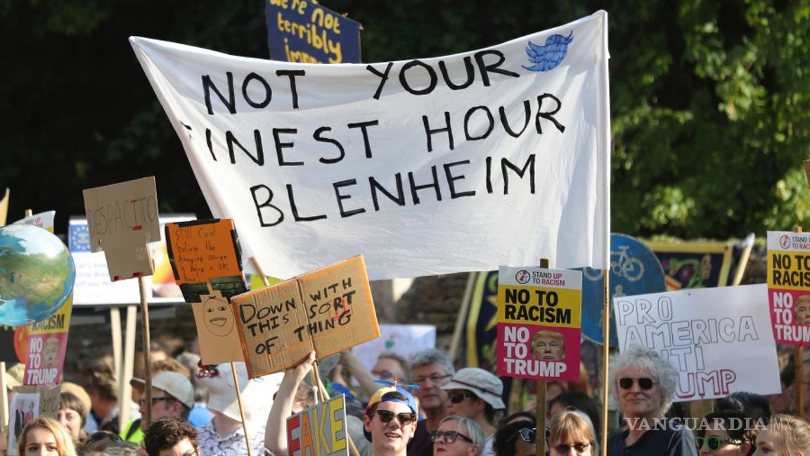 $!Visita de Trump al Reino Unido desata un rechazo sin precedentes