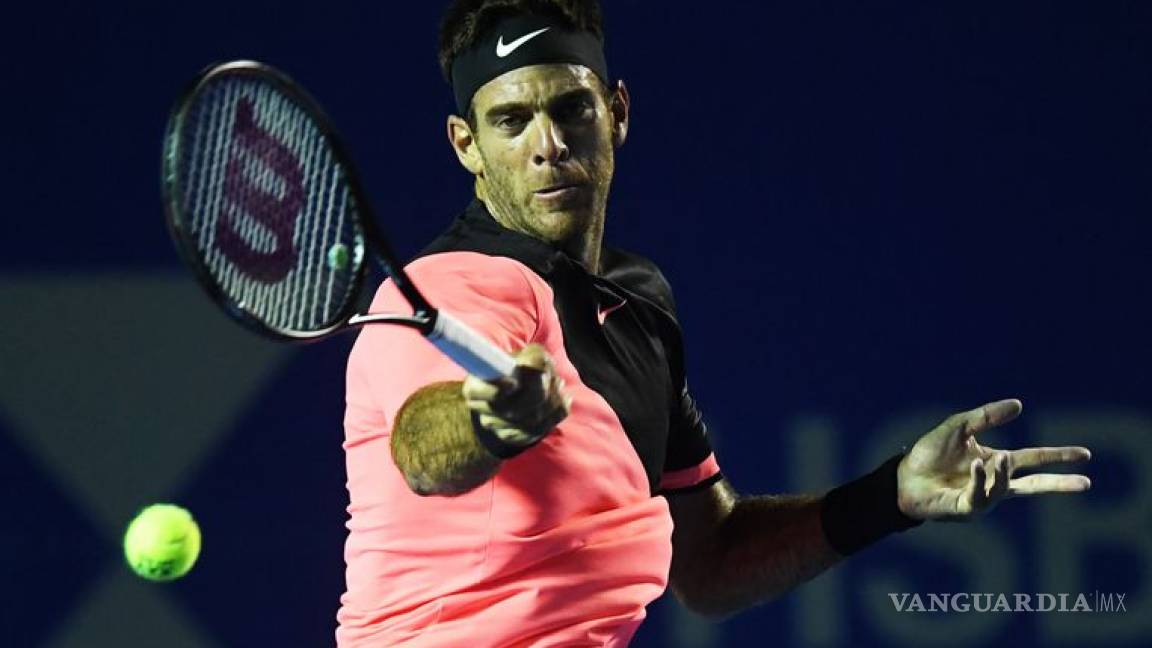 Del Potro derrota a Thiem y se clasifica para su primera semifinal en Acapulco