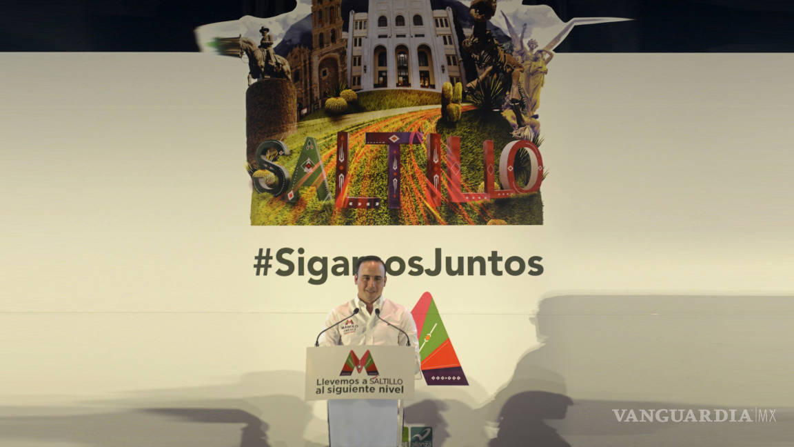 Presenta Manolo Jiménez plan para su reelección en Saltillo