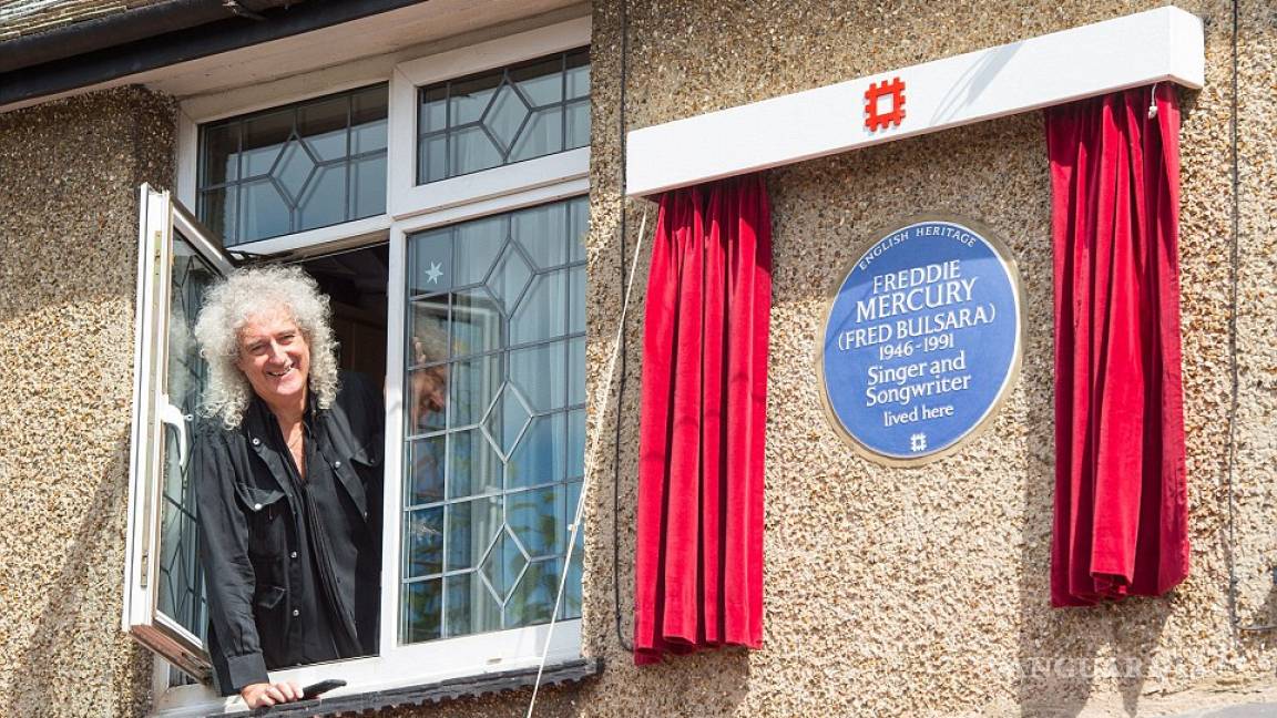 La casa donde vivió Freddie Mercury recibe una placa honoraria