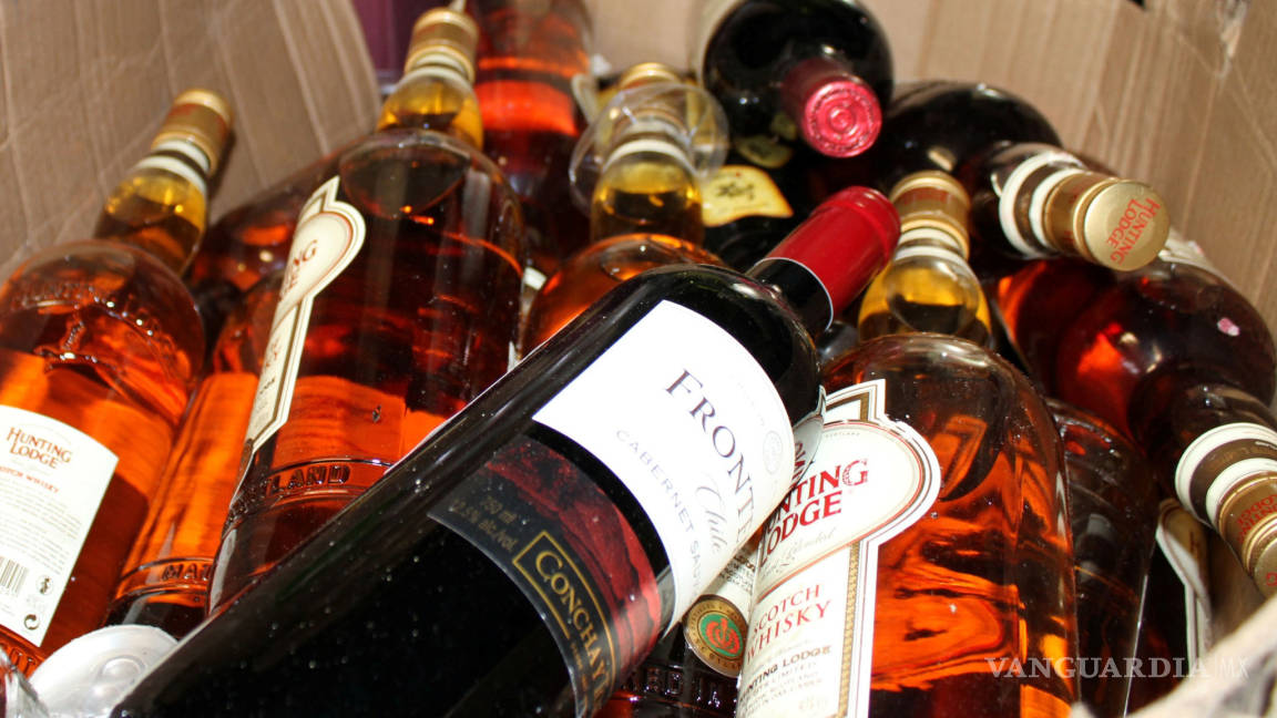 Decomisan más de 1 millón de litros de alcohol ilegal