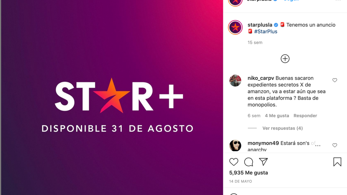 $!El precio de la plataforma cambia dependiendo el paquete que se escoge, ya sea individual o en conjunto con Disney+.