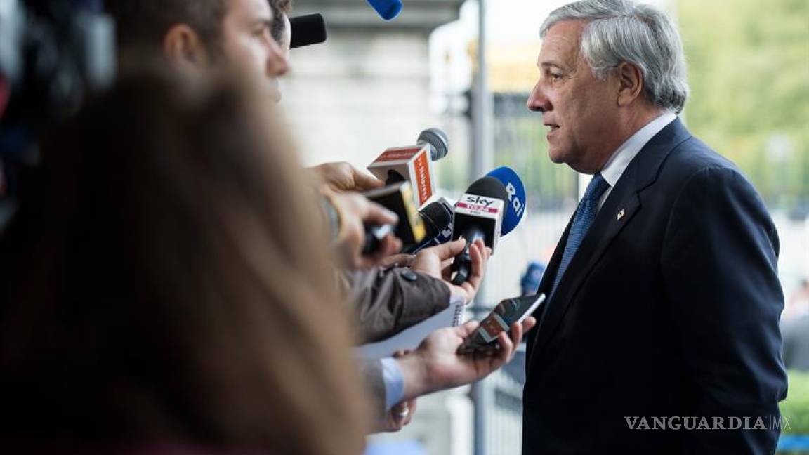 &quot;Nadie en Europa va a aceptar la independencia de Cataluña”, dice Antonio Tajani