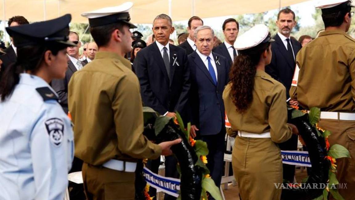 $!Despiden a Simon Peres, el “soñador” de la paz (Fotos)