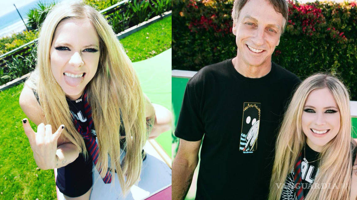 Avril Lavigne debuta en TikTok interpretando 'Sk8er Boi' con Tony Hawk