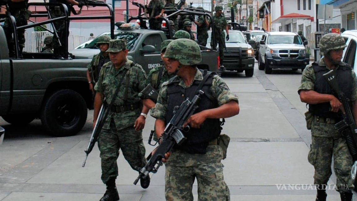 Ejército estará en las calles hasta que se necesite: PRI