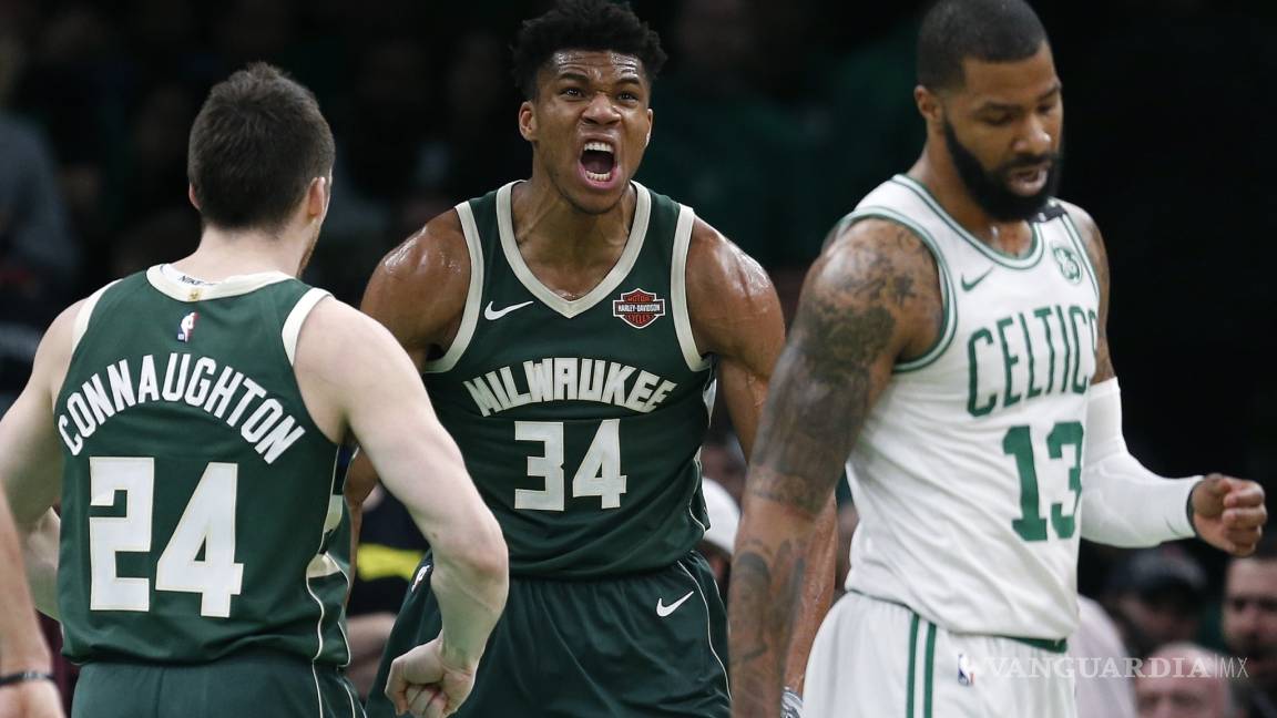 El monstruo griego pone a los Bucks a sólo un juego para ganar en la serie ante los Celtics
