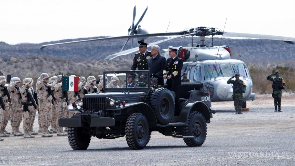 Coahuila: ‘Jamás daré la orden de que se reprima al pueblo’, dice AMLO en Aniversario del Ejército