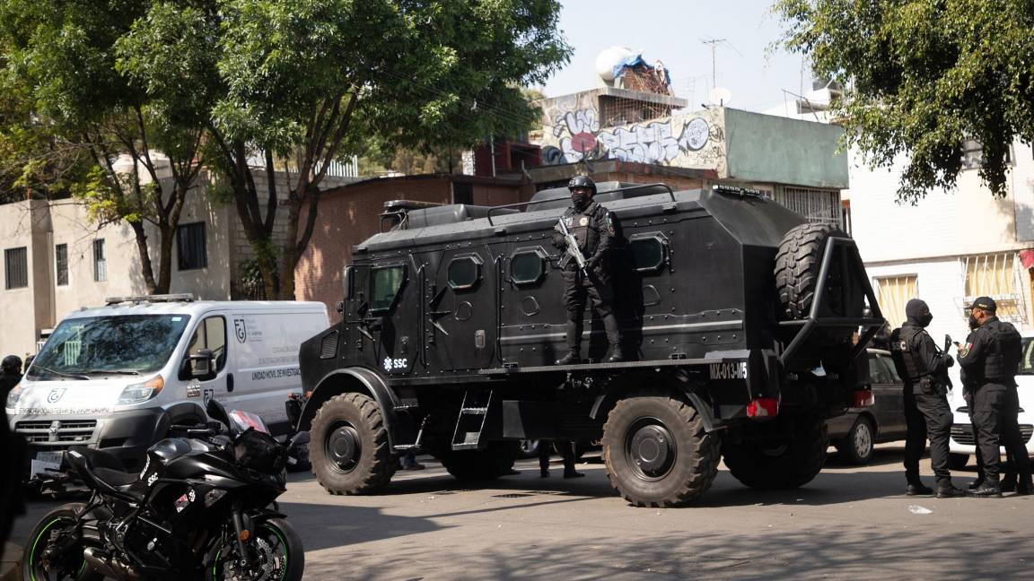 $!Se presentó una balacera en la alcaldía de Azcapotzalco, en la Ciudad de México, provocando un fuerte movimiento policiaco.