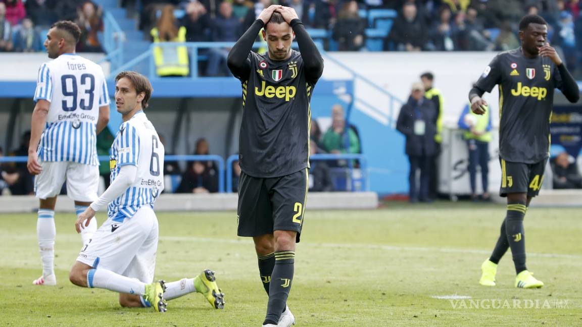 Juventus cae de sorpresa ante el SPAL y tendrá que esperar para celebrar su título