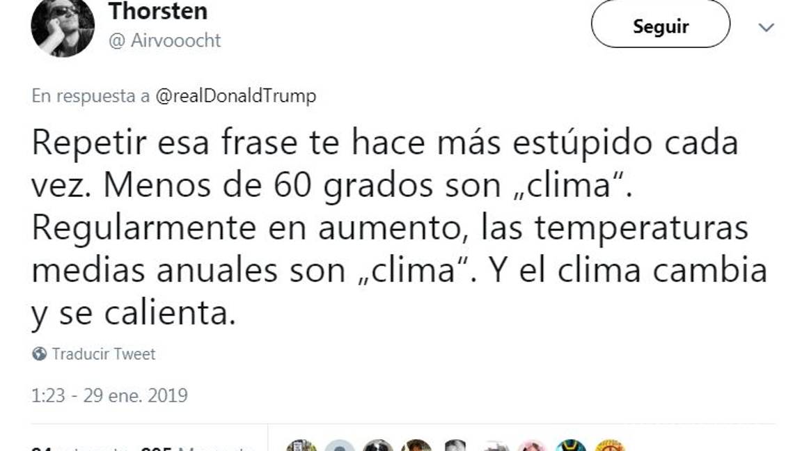 $!Donald Trump se burla del calentamiento global y lo tunden en redes