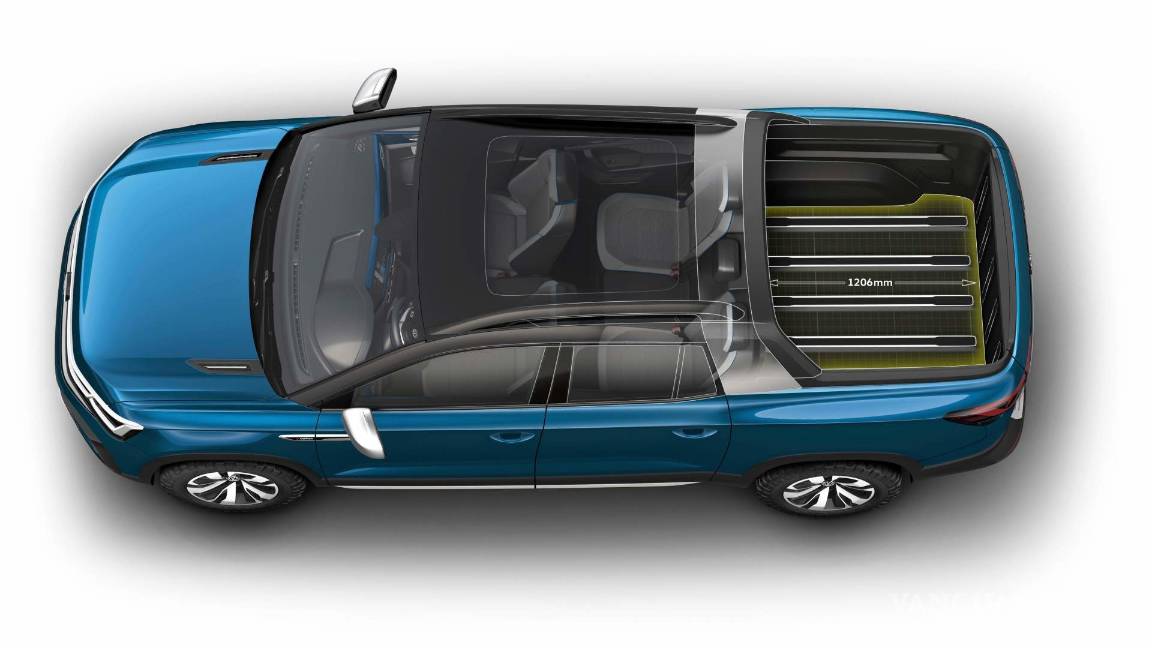 $!Volkswagen Tarok, una pick-up pensada para divertirse