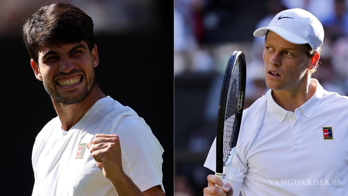 Alcaraz vs Sinner: hora, fecha y transmisión de la Final de Wimbledon 2025