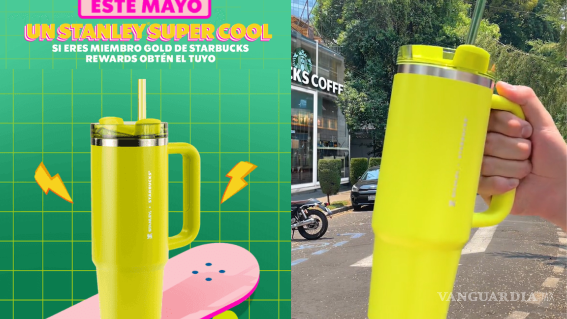 Starbucks estrena vaso Stanley Lime: ¿Cuándo y cómo obtenerlo en mayo?