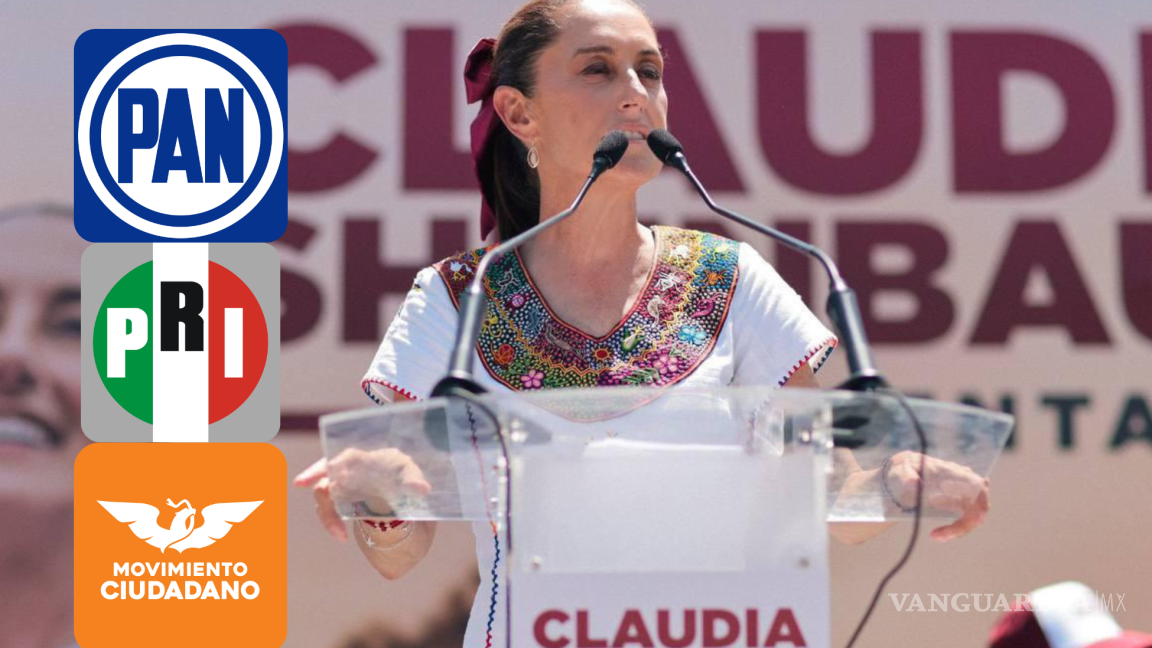 Claudia Sheinbaum: ‘Movimiento Ciudadano es igual que PRI y PAN, representa corrupción y privilegios’