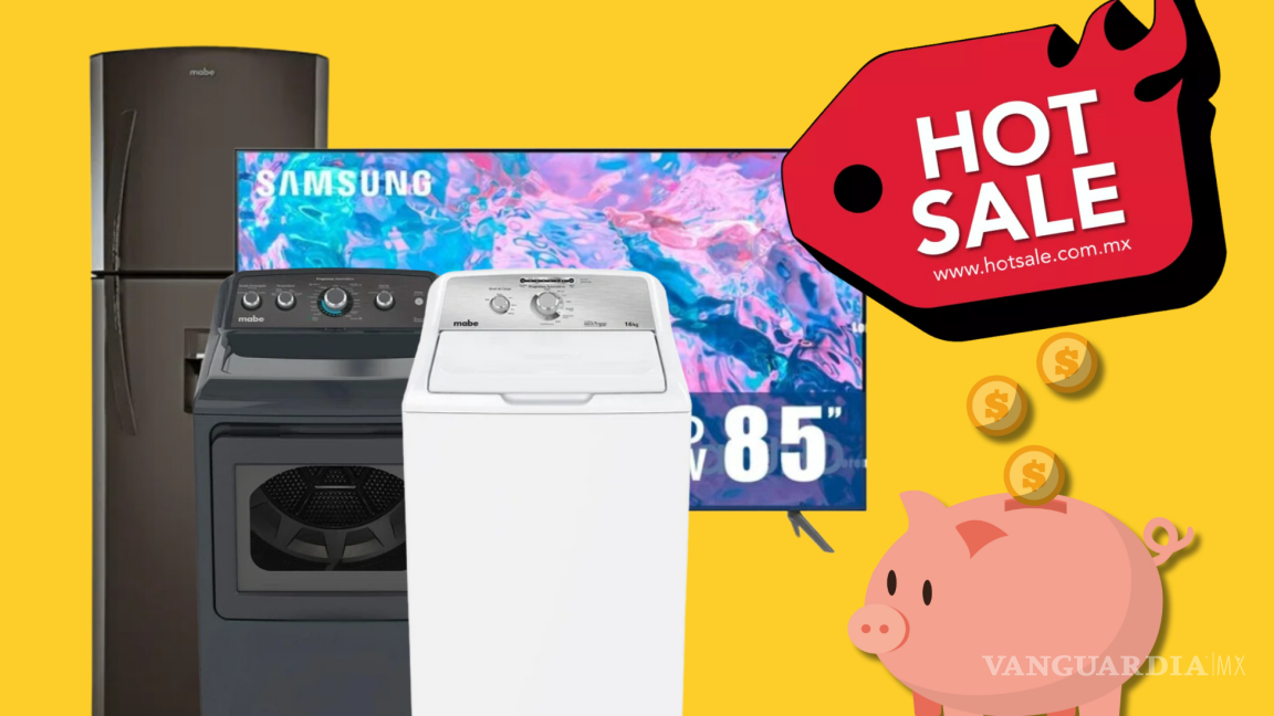Hot Sales 2024: Estas son las mejores ofertas de Walmart en televisores, refrigeradores, lavadoras y secadoras