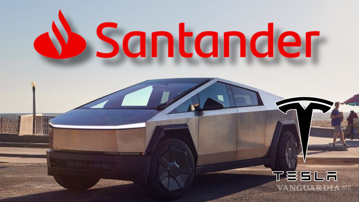 Santander México facilita financiamiento de autos Tesla con más de mil millones en créditos