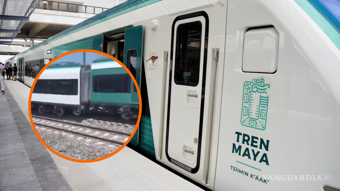 Vagón del Tren Maya se descarrila en su recorrido Campeche - Cancún; esto es lo que se sabe hasta el momento