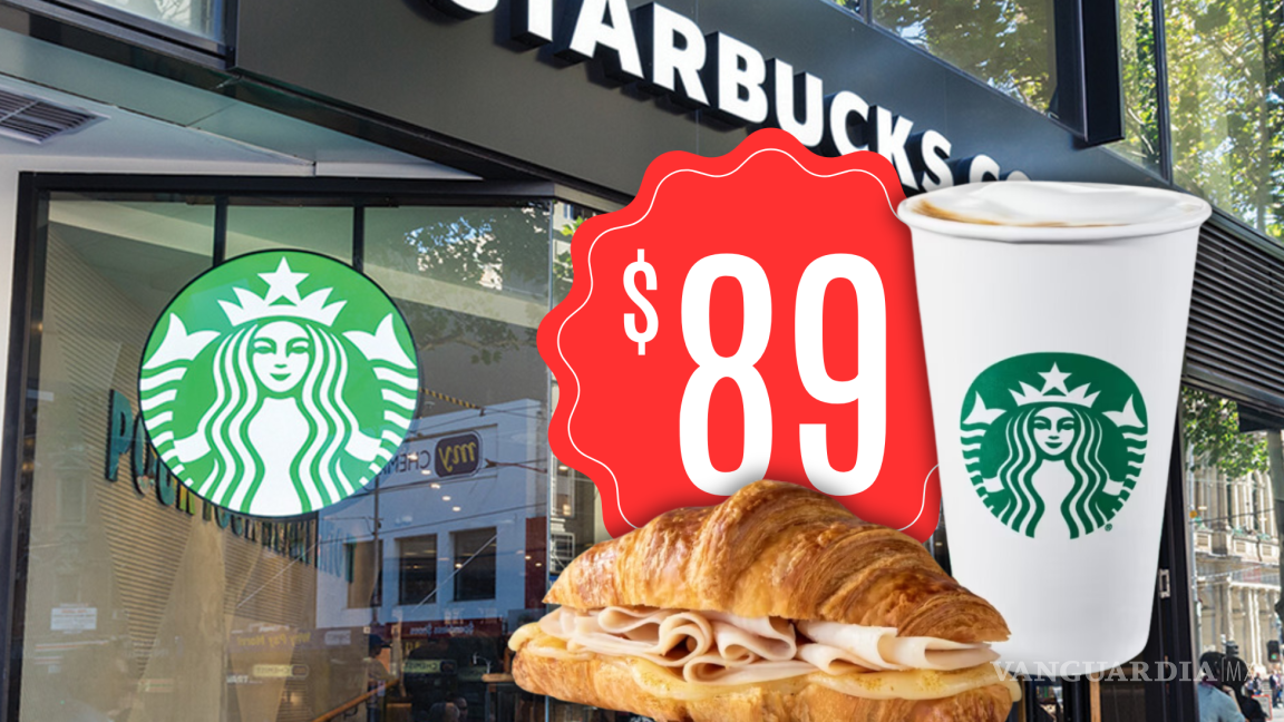 ¿Combo de Starbucks por 89 pesos? Descubre cómo pedirlo, en qué productos y cuándo aplica la promoción