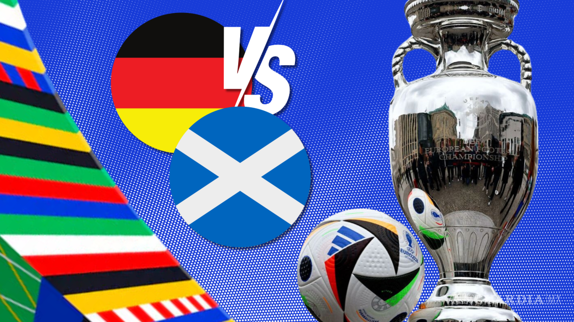 En dónde y a qué hora ver en México el partido inaugural de la Eurocopa entre Alemania y Escocia