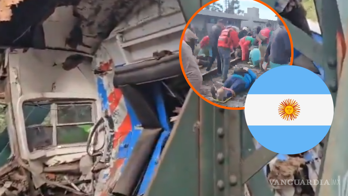 Colisiona tren de pasajeros ‘San Martín’ contra locomotora en Palermo, Buenos Aires; se reportan más de 60 heridos (Video)