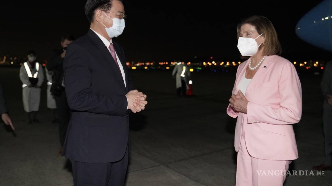 Nancy Pelosi asegura que su visita Taiwán es para apoyar a la isla ante las amenazas de Pekín